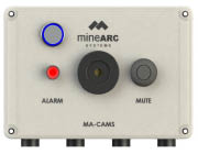 MineARC compressed air management controller form positive pressure