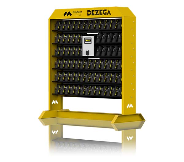 SCSR storage rack_DEZEGA self-rescuers